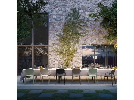 Sedia Abby di Connubia Outdoor